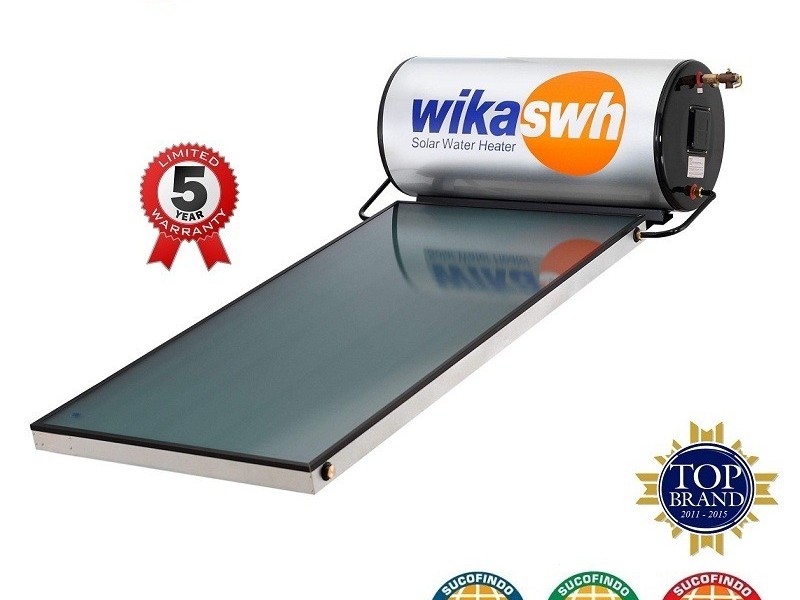 Nikmati Kenyamanan Mandi Air Panas dengan WIKA Solar Water Heater Tipe SR 150 S1/TSC 150